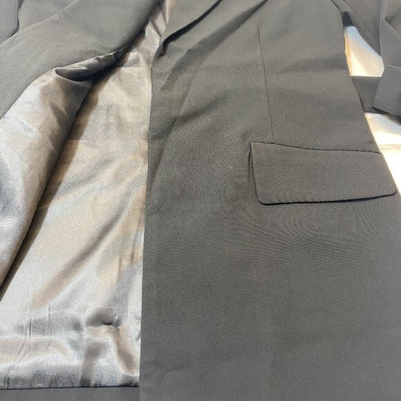 bagatelle Sport Belted Blazer Self Tie Fashion in Black - XS - Picture 8 of 16